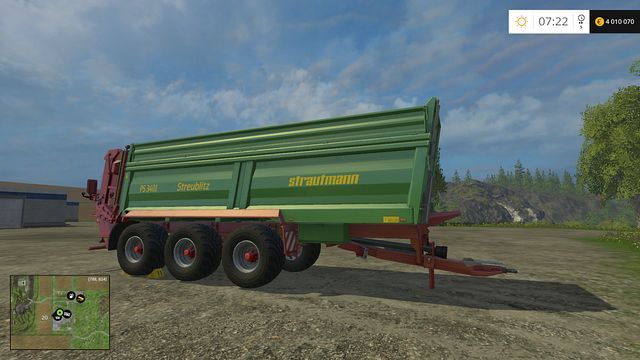 Model: PS 3401 - Rozrzutniki obornika w Farming Simulator 15 | Opis maszyn - Farming Simulator 15 - poradnik do gry