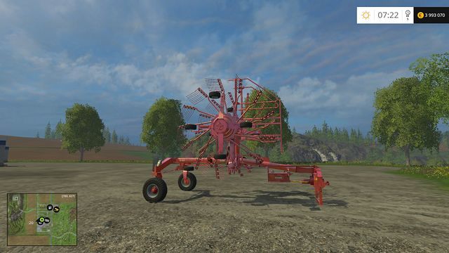 Model: GA 8521 - Zgrabiarki w Farming Simulator 15 | Opis maszyn - Farming Simulator 15 - poradnik do gry
