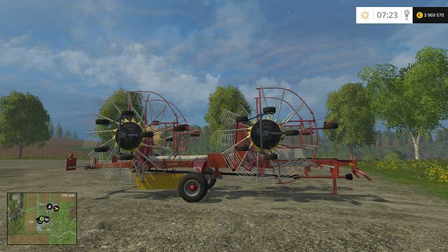 Model: TOP 1252 - Zgrabiarki w Farming Simulator 15 | Opis maszyn - Farming Simulator 15 - poradnik do gry
