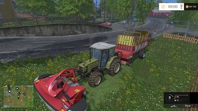 Wydajny zestaw koszący. - Owce w Farming Simulator 15 | Hodowla - Farming Simulator 15 - poradnik do gry