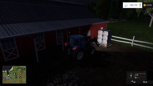 Pośpiech nie jest wskazany przy ładowaniu palety. - Owce w Farming Simulator 15 | Hodowla - Farming Simulator 15 - poradnik do gry