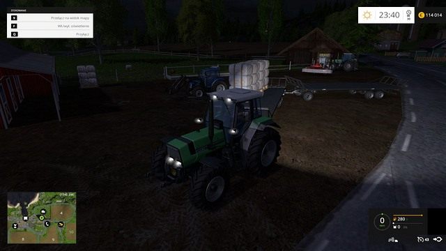 Żeby połączyć dwie przyczepki, trzeba się sporo namęczyć. - Owce w Farming Simulator 15 | Hodowla - Farming Simulator 15 - poradnik do gry