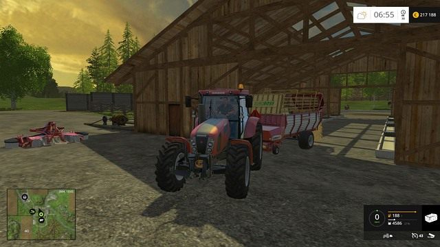 Zapewnienie słomy zapewni nieznaczny wzrost wydajności. Rozpocznie się także produkcja obornika. - Krowy w Farming Simulator 15 | Hodowla - Farming Simulator 15 - poradnik do gry