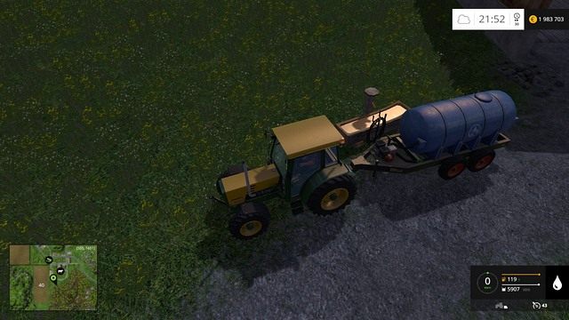 Wodę uzupełnisz w studniach. - Podstawy Farming Simulator 15 | Stawianie obiektów - Farming Simulator 15 - poradnik do gry