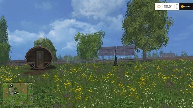 Nie wymaga żadnej atencji ze strony gracza, przynosząc na godzinę 190$, a więc 4560$ dziennie - Dostępne obiekty w Farming Simulator 15 | Stawianie obiektów - Farming Simulator 15 - poradnik do gry