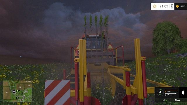 Nowe drzewka zostaną posadzone w równych odstępach. - Wycinka drzew w Farming Simulator 15 | Ważne informacje - Farming Simulator 15 - poradnik do gry