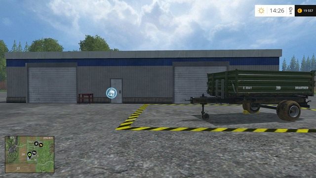 Miejsce, gdzie można sprzedać sprzęt bezpośrednio. - Zarządzanie sprzedażą i zakupami w Farming Simulator 15 | Ważne informacje - Farming Simulator 15 - poradnik do gry