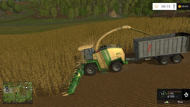 Kupno kombajnu wymaganego do zbioru sieczki to największy wydatek związany z biopaliwami. - Biopaliwa dochodowy interes w Farming Simulator 15 | Ważne informacje - Farming Simulator 15 - poradnik do gry