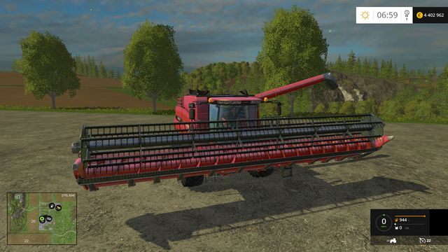 Model: Axial-Flow 7130 - Kombajny w Farming Simulator 15 | Opis maszyn - Farming Simulator 15 - poradnik do gry