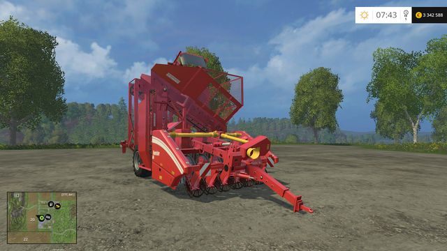 Model: Rootster 604 - Zbieranie buraków cukrowych w Farming Simulator 15 | Opis maszyn - Farming Simulator 15 - poradnik do gry