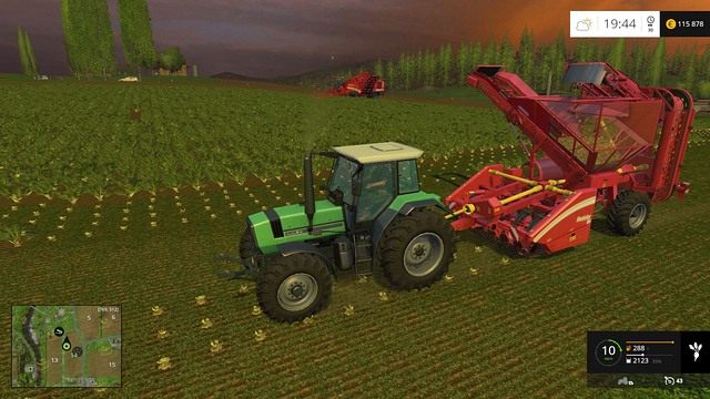 Praca w tandemie - ja i mój pracownik. - Rośliny bulwiaste w Farming Simulator 15 | Uprawy - Farming Simulator 15 - poradnik do gry