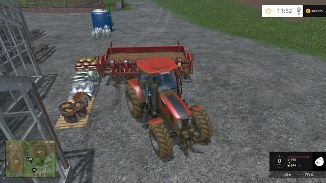 Uzupełnianie sadzarki. - Rośliny bulwiaste w Farming Simulator 15 | Uprawy - Farming Simulator 15 - poradnik do gry