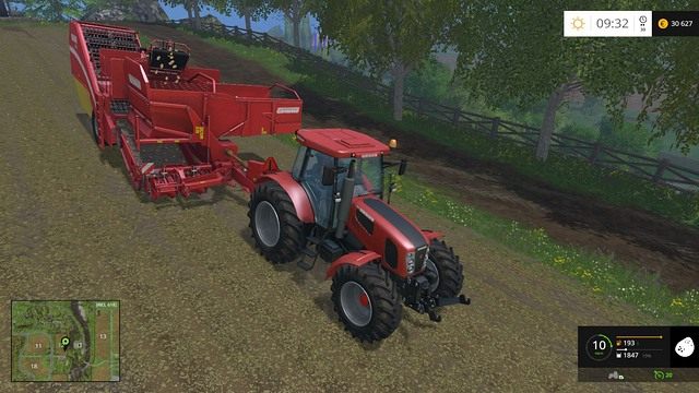 Szerokość robocza tego kombajnu bardzo spowalnia prace. - Rośliny bulwiaste w Farming Simulator 15 | Uprawy - Farming Simulator 15 - poradnik do gry