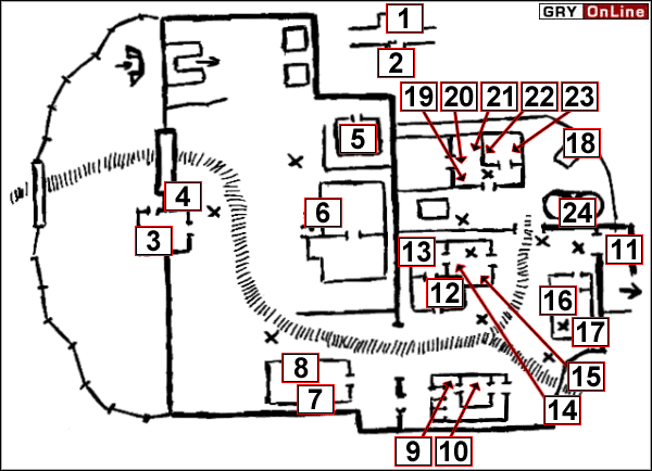 Dostaniesz zadanie główne - Infiltrate the Main Records building (Dostań się do Głównego Archiwum) - tutaj jednak będziesz miał tylko dwa zadania poboczne - Chapter 04 - A Spy In H.A.R.M.s Way - No One Lives Forever 2: A Spy in H.A.R.M.s Way - poradnik do gry