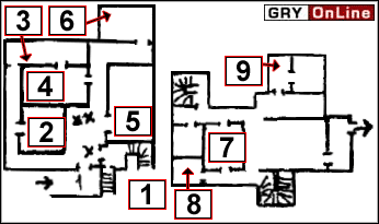 Zabierz notkę z muru w [1] wartą 20 PD i stań po prawej stronie drzwi - Chapter 04 - A Spy In H.A.R.M.s Way - No One Lives Forever 2: A Spy in H.A.R.M.s Way - poradnik do gry