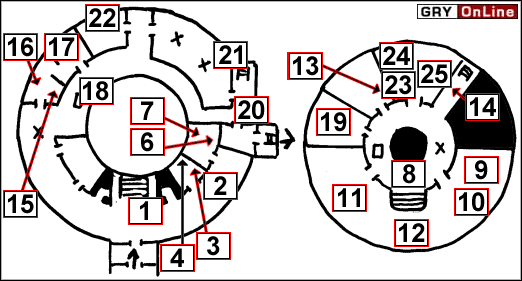 Na tym poziomie jest znów niemiły punkt, z którego wychodzą nowi strażnicy - tuż na jego początku, gdzie zaczynasz - Chapter 12 - Undersea | No One Lives Forever 2 A Spy in HARMs Way - No One Lives Forever 2: A Spy in H.A.R.M.s Way - poradnik do gry