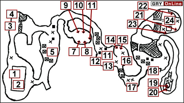 Na początku dostajesz zadanie - Escape the needlessly elaborate death trap (Ucieknij ze zbytnio wyszukanej śmiercionośnej pułapki) - Chapter 14 - Endgame | No One Lives Forever 2 A Spy in HARMs Way - No One Lives Forever 2: A Spy in H.A.R.M.s Way - poradnik do gry