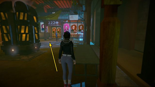 Zaraz pojawi się odnoga po prawej, skręć nią, a następnie znów w prawo - Spotkaj się z Barutim Maphaneem | Rozdział drugi - Przebudzenia - Europolis - Dreamfall: Chapters - Księga 1 - poradnik do gry