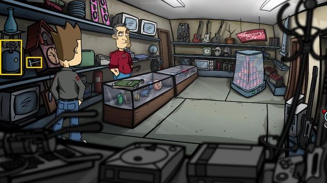 W tym celu przyjrzyj się (PPM) w ekwipunku rozbitemu radiu - Randal pozyska z niego nakrętkę i sprężynę - Dostań się do mieszkania przyjaciela - Dzień 1 - poniedziałek - Pudełko pełne śmieci i zbyt dużo wolnego czasu - Randals Monday - poradnik do gry