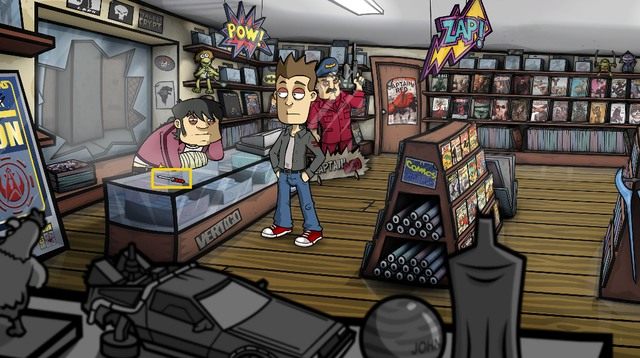 Wróć do sklepu i pogadaj z Charliem przy ladzie - ponieważ nie udało mu się naprawić HAL-a, który nadal śpiewa, zrezygnowany pozwoli zabrać Randalowi leżący na niej śrubokręt gwiazdkowy (kliknij go) - Napraw radio - Dzień 4 - poniedziałek - Oficer Hicks, proszę dać mi ten pierścień! - Randals Monday - poradnik do gry