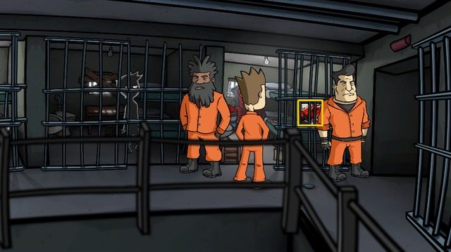 Z ową domowej roboty bombą maszeruj do swojej celi i użyj jej na plakacie zasłaniającym wylot podkopu - Stwórz bombę i ucieknij z więzienia - Dzień 6 - poniedziałek - Palisz? Nie, dziękuję, staram się rzucić - Randals Monday - poradnik do gry