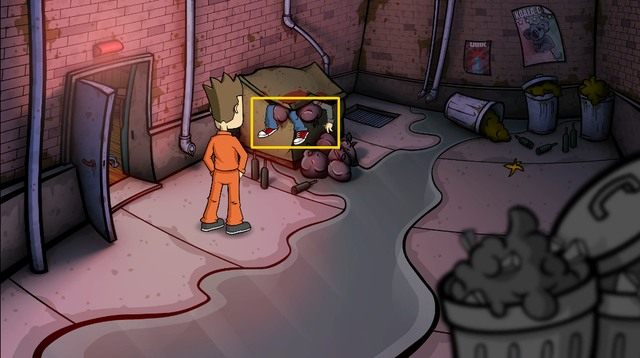 Następnie wyjdź z klopa i przejdź na tyły baru - Przełam klątwę pierścienia - Dzień 2190 - poniedziałek - Grill ostateczny - Randals Monday - poradnik do gry