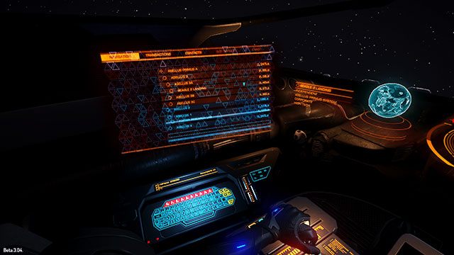 Lewy panel (przywoływany klawiszem [1]) służy tak do analizy celu, jak również do nawigacji oraz sprawdzania statusu misji, itp - (Lewy) Panel celu | Interfejs na statku w Elite Dangerous - Elite: Dangerous - poradnik do gry