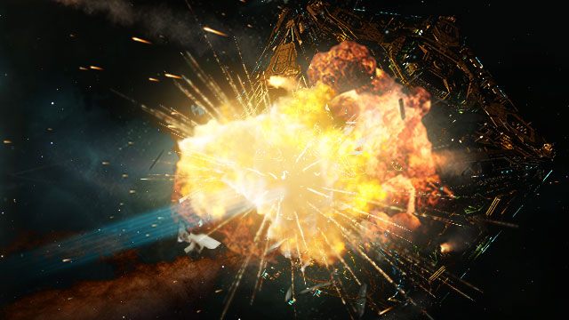 Wyobraźmy sobie sytuację, w której pilot zbliżałby się do stacji kosmicznej z prędkością 100 - Podstawy | Sześcio-stopniowy model lotu w Elite Dangerous - Elite: Dangerous - poradnik do gry