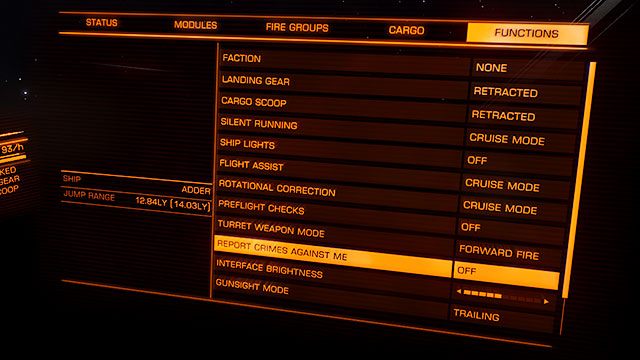 Zanim przystąpimy do polowania, warto zająć się najpierw jedną ważną rzeczą - Profesje | Zarabianie pierwszych pieniędzy w Elite Dangerous - Elite: Dangerous - poradnik do gry