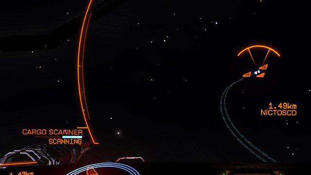 Najważniejszym narzędziem w repertuarze dobrego pirata jest skaner ładunku (cargo scanner) - Profesje | Zarabianie pierwszych pieniędzy w Elite Dangerous - Elite: Dangerous - poradnik do gry