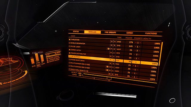 Kolejnym krokiem powinno być ustawienie się na wprost wlotu na wybraną stację, zachowując przy tym odpowiednią odległość (ok - Profesje | Zarabianie pierwszych pieniędzy w Elite Dangerous - Elite: Dangerous - poradnik do gry