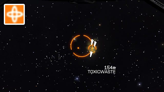 Broń na ruchomym węźle (gimbaled hardpoint) samoczynnie podąża za celem w określonych granicach - System celowniczy | Uzbrojenie i walka w Elite Dangerous - Elite: Dangerous - poradnik do gry