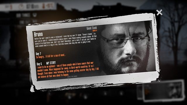 Bogata biografia. - Postacie | Podstawy rozgrywki w This War of Mine - This War of Mine - poradnik do gry