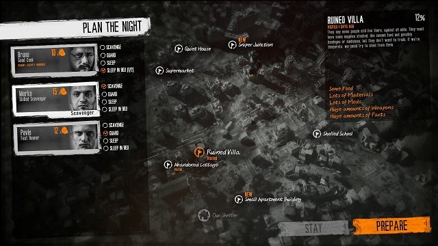 System zmianowy. - Podstawowe informacje | Nocne wyprawy w This War of Mine - This War of Mine - poradnik do gry