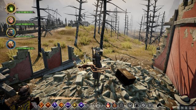 Spalone ciało w zniszczonym domu - Dragon Age Inquisition: Coś do udowodnienia (Something to Prove) - Dragon Age: Inkwizycja - poradnik do gry