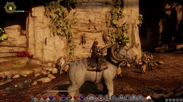 Zawody wspinaczkowe w wiosce Awarów - zaczekaj na ich zakończenie - Dragon Age Inquisition: Awarscy sojusznicy (Avvar Allies) - Dragon Age: Inkwizycja - poradnik do gry