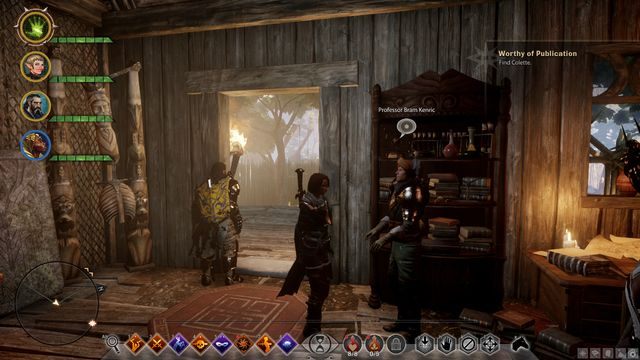 Porozmawiaj z Kenrickiem, aby otrzymać kolejne zadanie - Dragon Age Inquisition: Materiał na publikację (Worthy of Publication) - Dragon Age: Inkwizycja - poradnik do gry