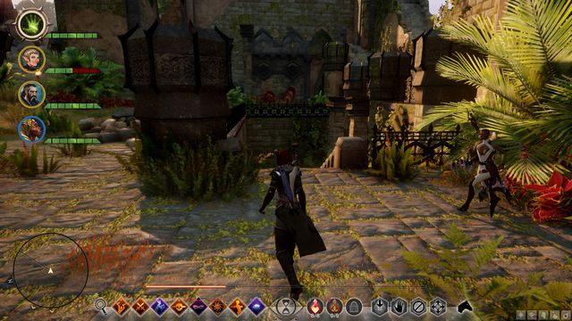 Schody na niższe piętro w ruinach - Dragon Age Inquisition: Materiał na publikację (Worthy of Publication) - Dragon Age: Inkwizycja - poradnik do gry