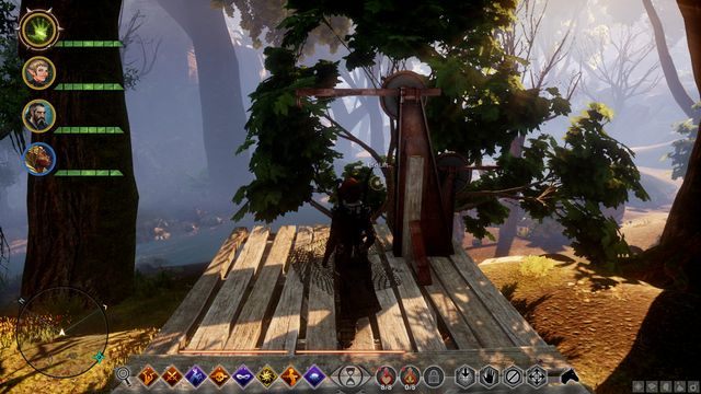 Winda, dzięki której nie musisz wspinać się do obozu na drzewie - Dragon Age Inquisition: Pozostałe zadania - Kotlina Mroźnego Grzbietu - Dragon Age: Inkwizycja - poradnik do gry