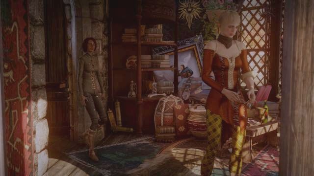 Zadanie rozpocznie się krótką cutsceną zamiast prowadzonego przez ciebie dialogu - Dragon Age Inquisition: Kobieta, której niczego nie brak - Dragon Age: Inkwizycja - poradnik do gry