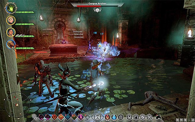 Szybko eliminuj wrogich łuczników - Dragon Age Inquisition: Spokój ducha (The Spirit Calmed) - Dragon Age: Inkwizycja - poradnik do gry