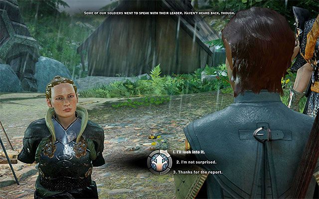 Od Harding dowiesz się o zaginionych członkach Inkwizycji - Dragon Age Inquisition: Czystka (Cleaning House) - Dragon Age: Inkwizycja - poradnik do gry