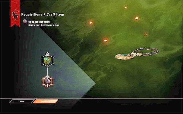 Musisz przygotować herb po wejściu w interakcję ze stołem zamówień - Dragon Age Inquisition: Czystka (Cleaning House) - Dragon Age: Inkwizycja - poradnik do gry