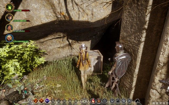 Skrzynia w grocie - Dragon Age Inquisition: Zabezpieczenie przed rabusiami - Dragon Age: Inkwizycja - poradnik do gry