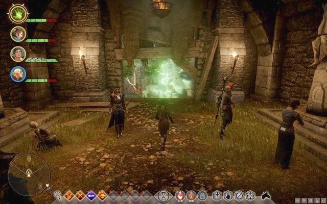 Przejdź tam i wyeliminuj wszystkie demony po czym zamknij wyłom - Dragon Age Inquisition: Chwała Heroldowi Andrasty - Dragon Age: Inkwizycja - poradnik do gry