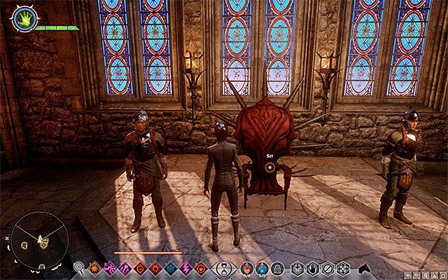 Tron, z którego przeprowadzasz sądy - Dragon Age Inquisition: Weź udział w rozprawie (Sit in Judgment) - Dragon Age: Inkwizycja - poradnik do gry