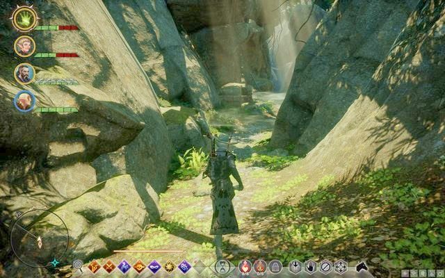 Przejście do jaskini uchodźców - Dragon Age Inquisition: Uchodźcy z Rubieży Strażnika (Watchers Reach Refugees) - Dragon Age: Inkwizycja - poradnik do gry