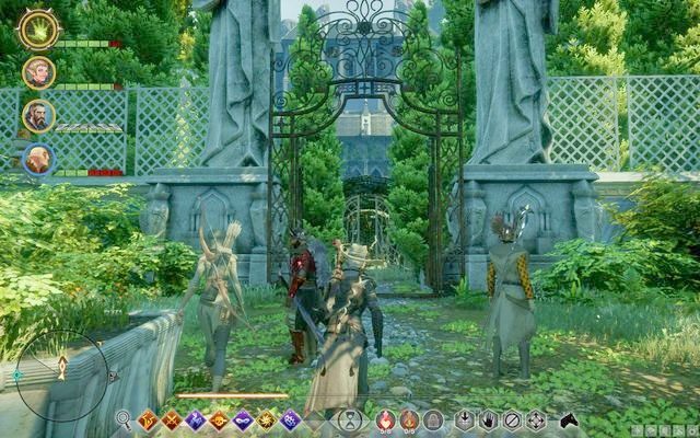 Wejście do Villi Maurel - Dragon Age Inquisition: Znieprawiony generał (A Corrupt General) - Dragon Age: Inkwizycja - poradnik do gry