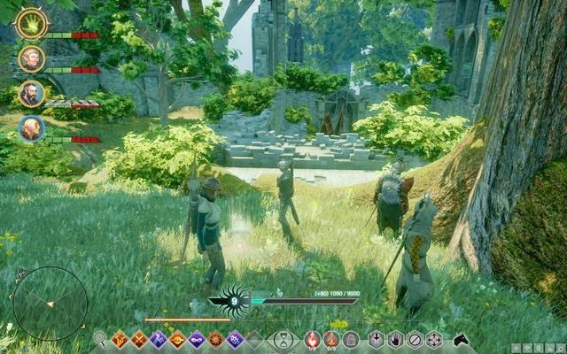 Ukryty skarb przy drzewie - Dragon Age Inquisition: Mapa Bastionu Elgarnana (Map of Elgarnans Bastion) - Dragon Age: Inkwizycja - poradnik do gry