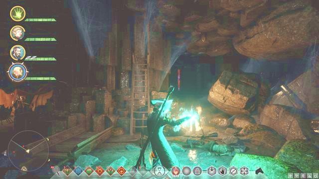 Tunel w pierwszej jaskini - Dragon Age Inquisition: Ujarzmienie pomiotów (Keeping the Darkspawn Down) - Dragon Age: Inkwizycja - poradnik do gry